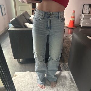 Women's Light Blue Jeans